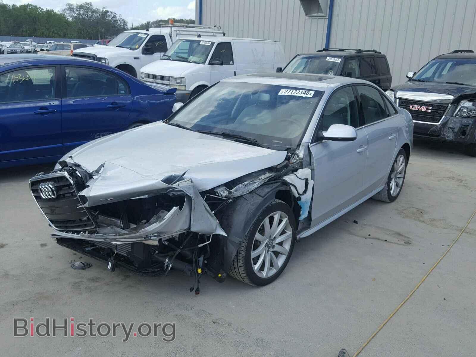2014 AUDI A4 - VIN: WAUAFAFL4EN018714 - Фото 2
