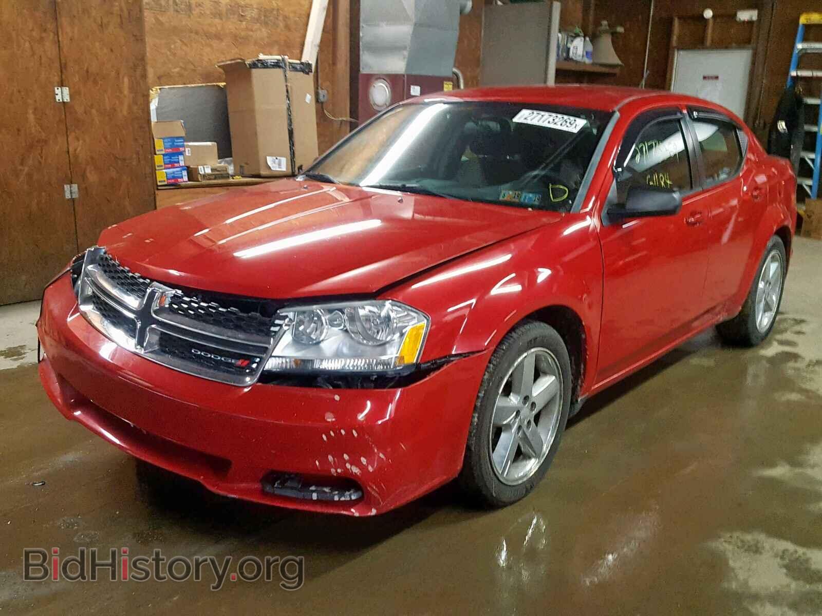 2013 DODGE AVENGER - VIN: 1C3CDZAB2DN730043 - Фото 2