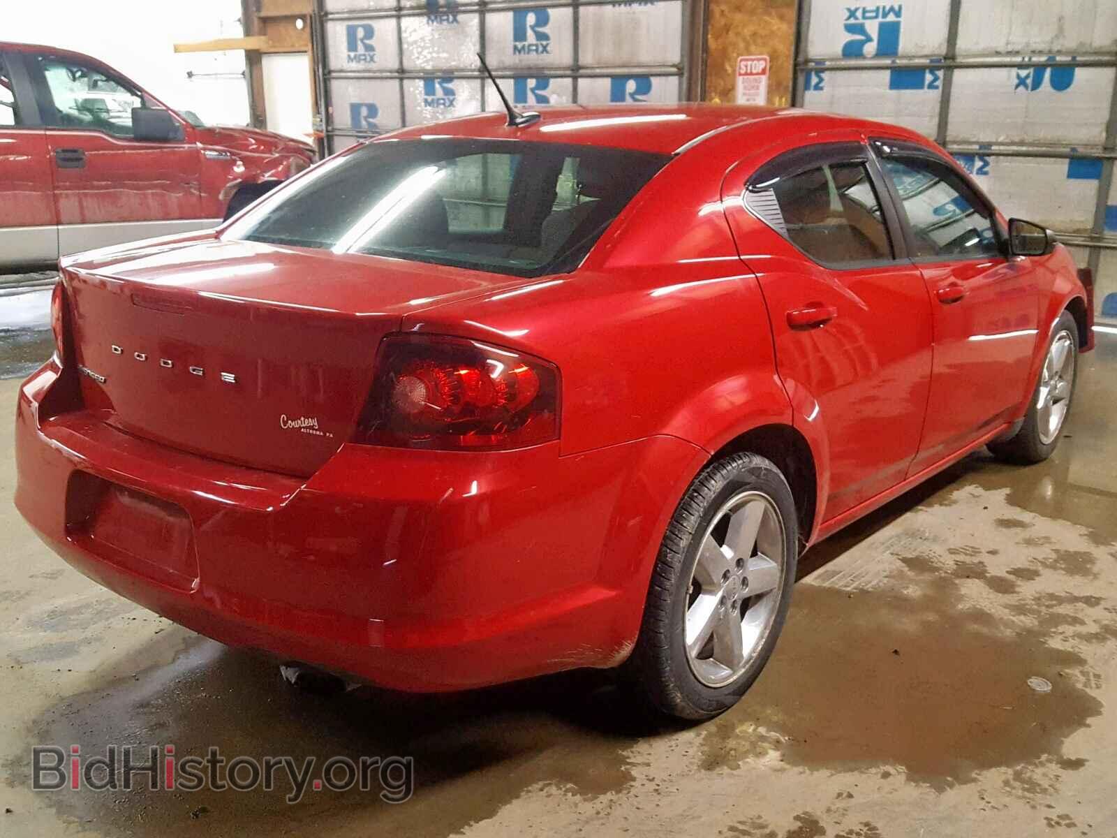 2013 DODGE AVENGER - VIN: 1C3CDZAB2DN730043 - Фото 4