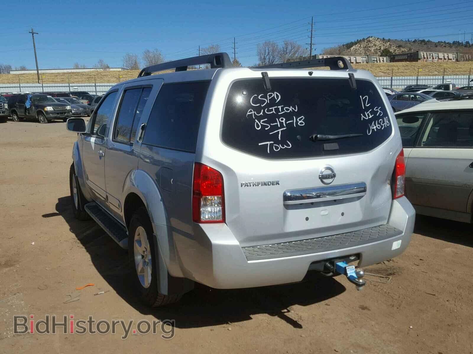 2012 NISSAN PATHFINDER - VIN: 5N1AR1NN7CC631248 - Фото 3