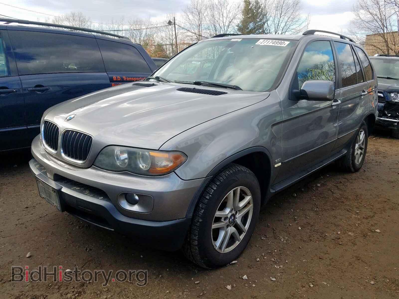 2005 BMW X5 - VIN: 5UXFA13555LY04979 - Фото 2
