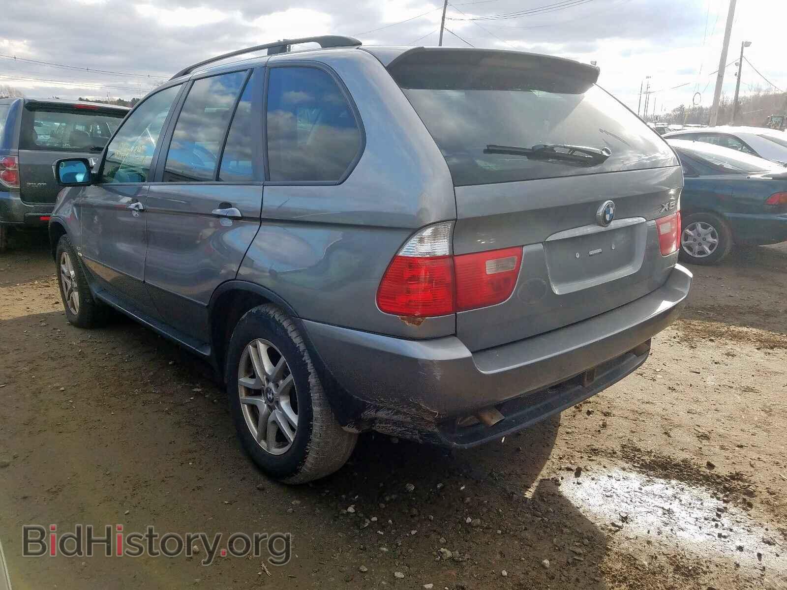 2005 BMW X5 - VIN: 5UXFA13555LY04979 - Фото 3