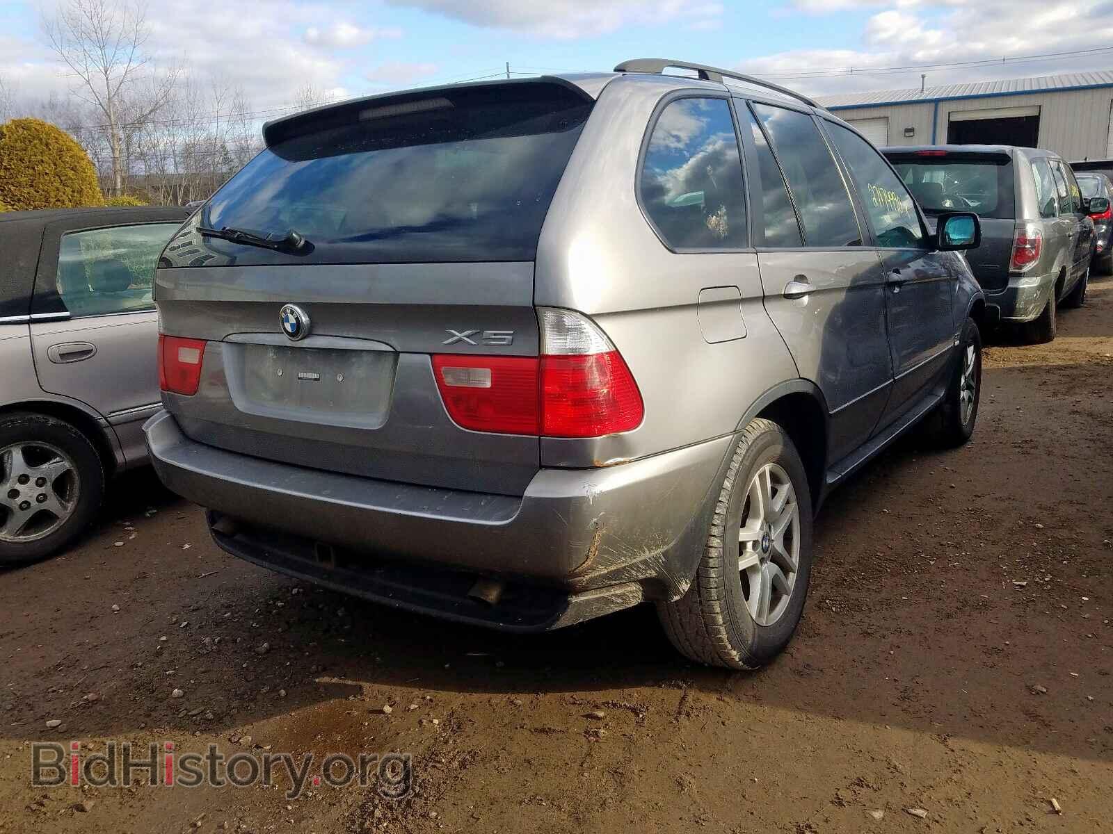 2005 BMW X5 - VIN: 5UXFA13555LY04979 - Фото 4