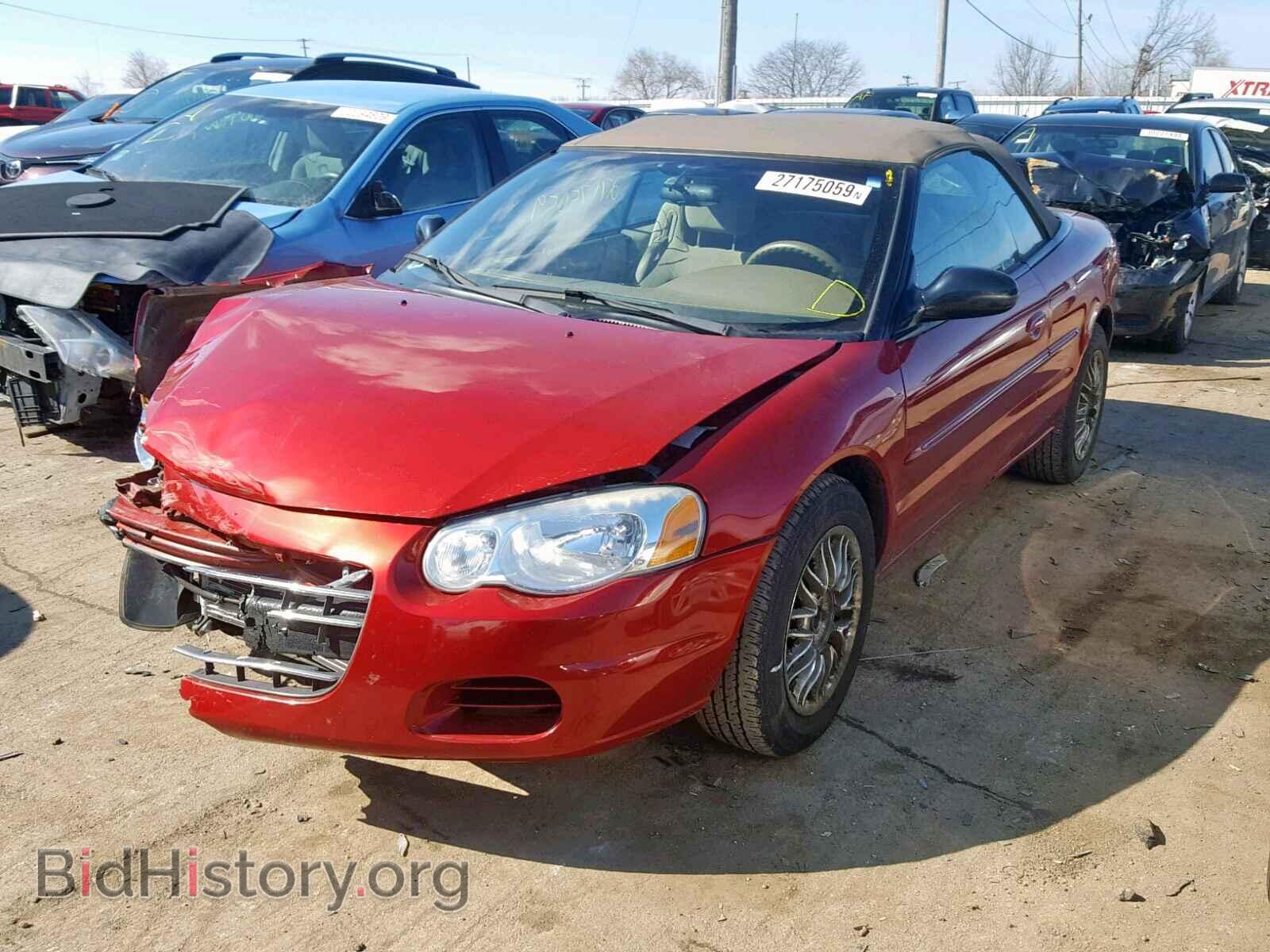 2004 CHRYSLER SEBRING - VIN: 1C3EL45R74N159106 - Фото 2