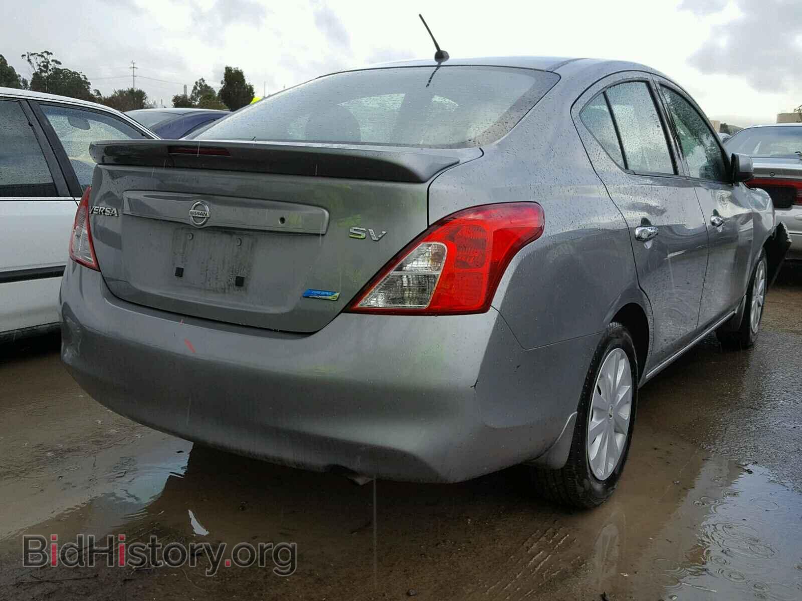 2014 NISSAN VERSA - VIN: 3N1CN7APXEK456366 - Фото 4