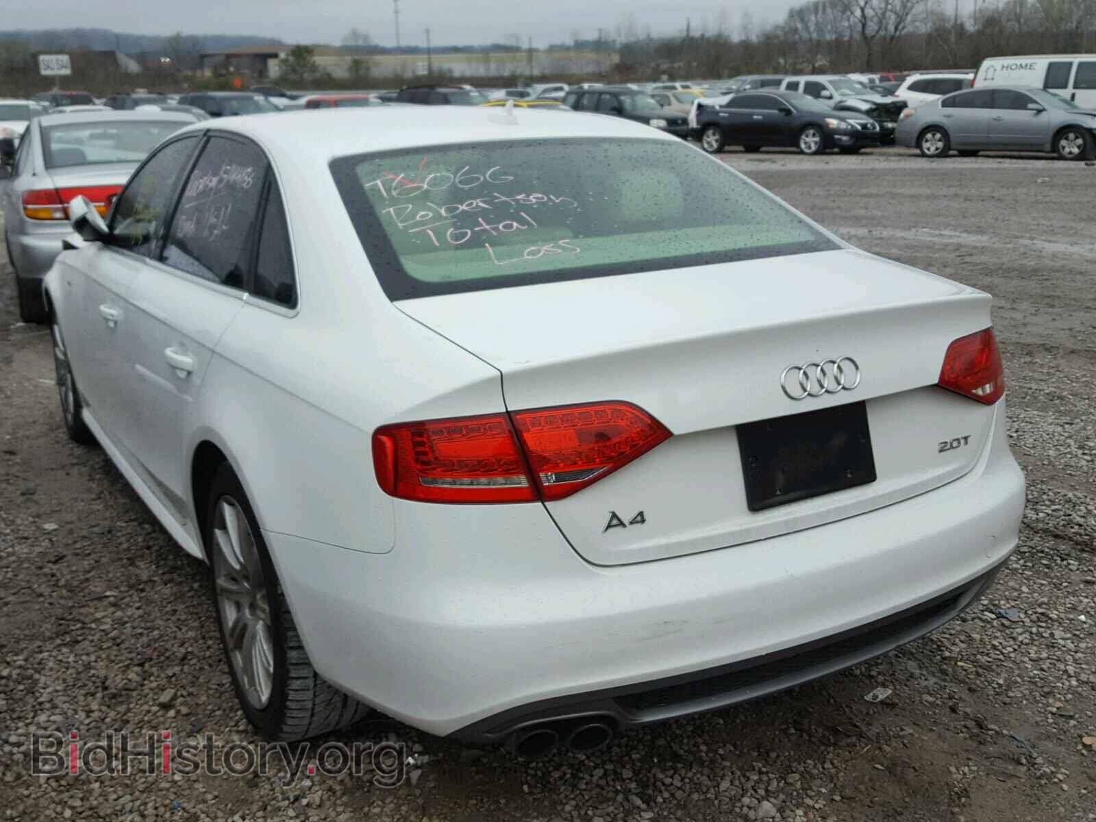 2012 AUDI A4 - VIN: WAUEFAFL0CN020183 - Фото 3