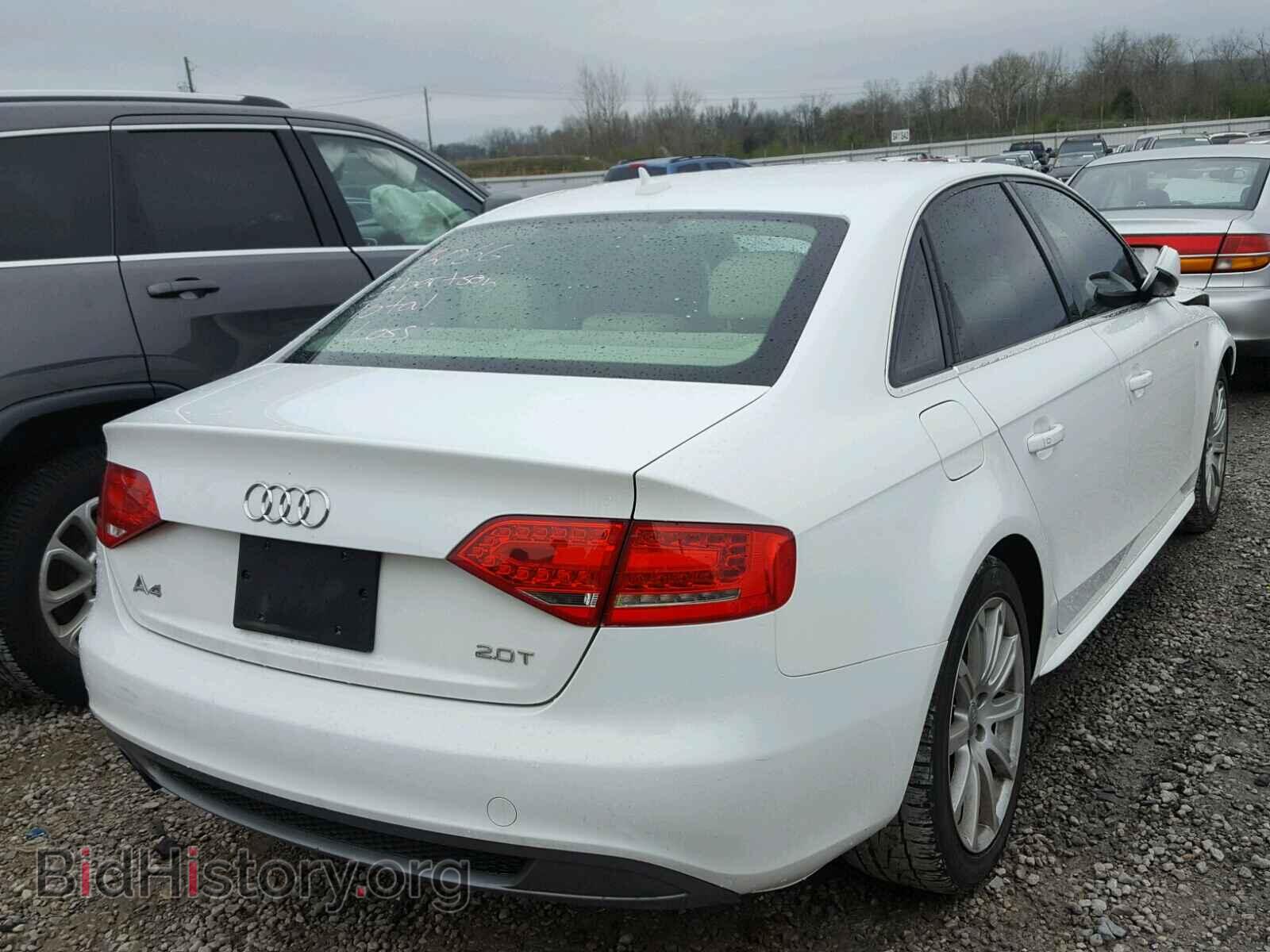 2012 AUDI A4 - VIN: WAUEFAFL0CN020183 - Фото 4