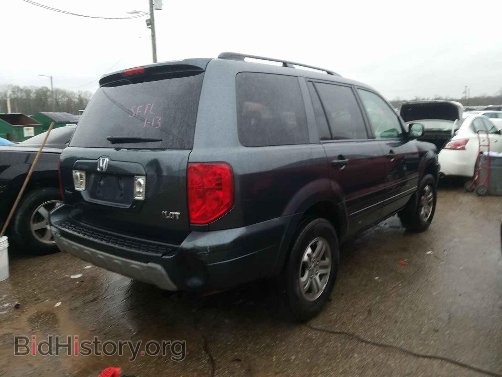 2005 HONDA PILOT - VIN: 5FNYF18535B013969 - Фото 4