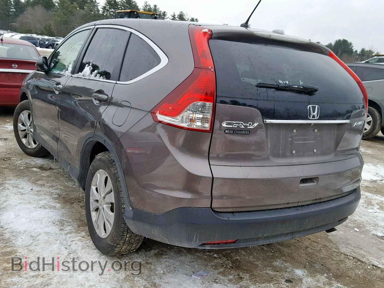 2014 HONDA CR-V EX - VIN: 2HKRM4H50EH641663 - Фото 3