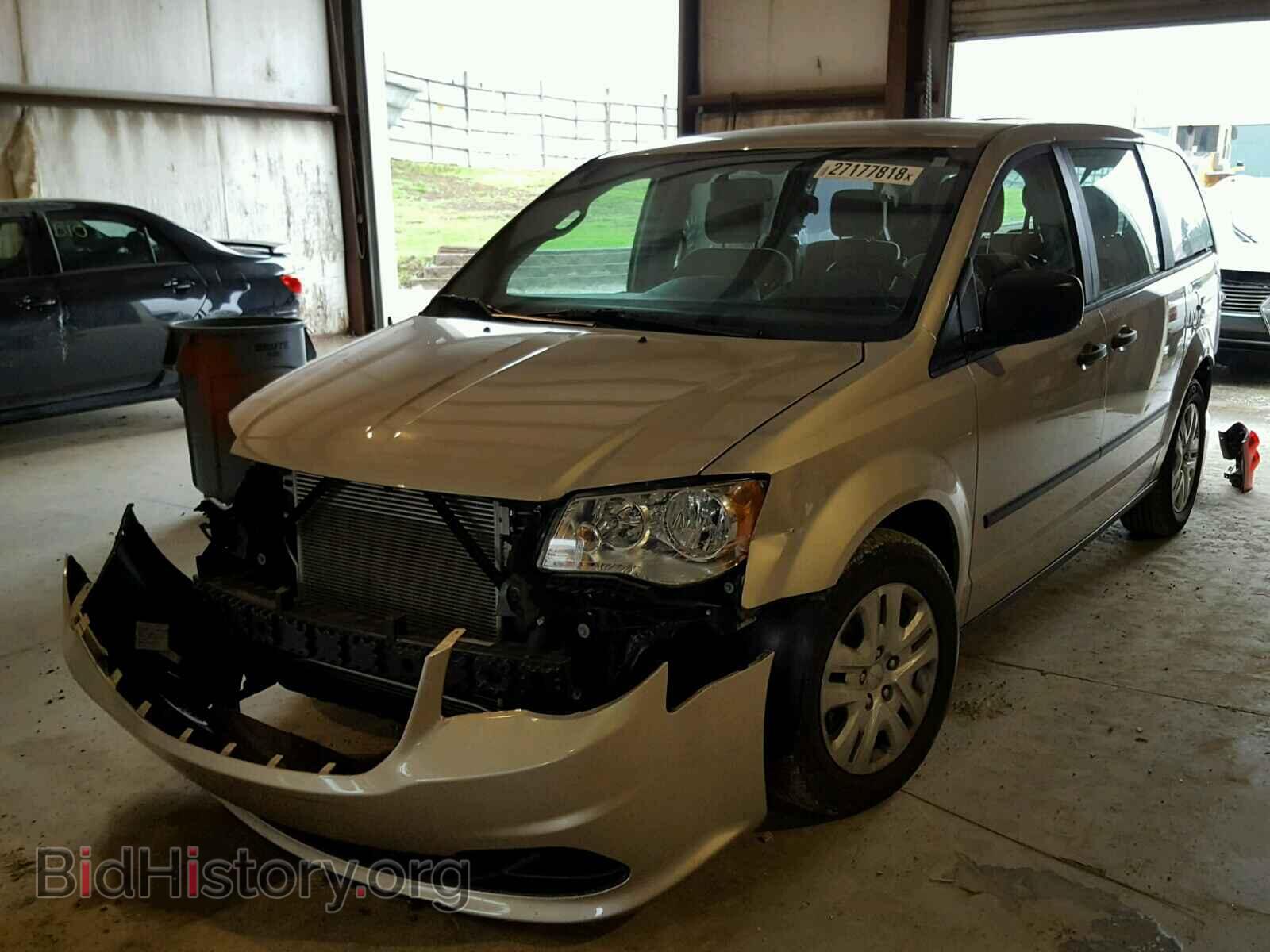 2016 DODGE CARAVAN - VIN: 2C4RDGBG5GR211693 - Фото 2