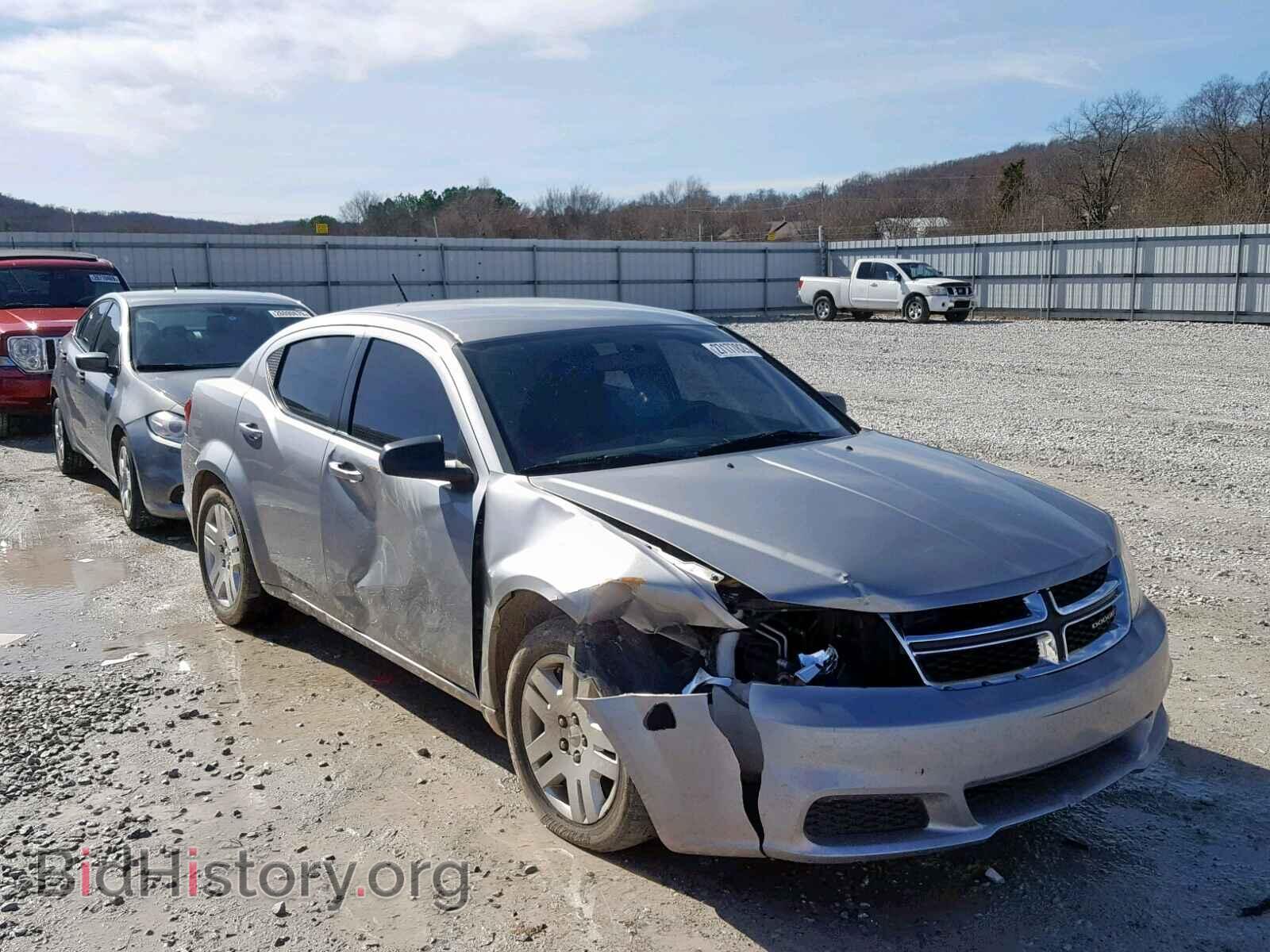 Фотография 1C3CDZAB8DN622932 - DODGE AVENGER 2013