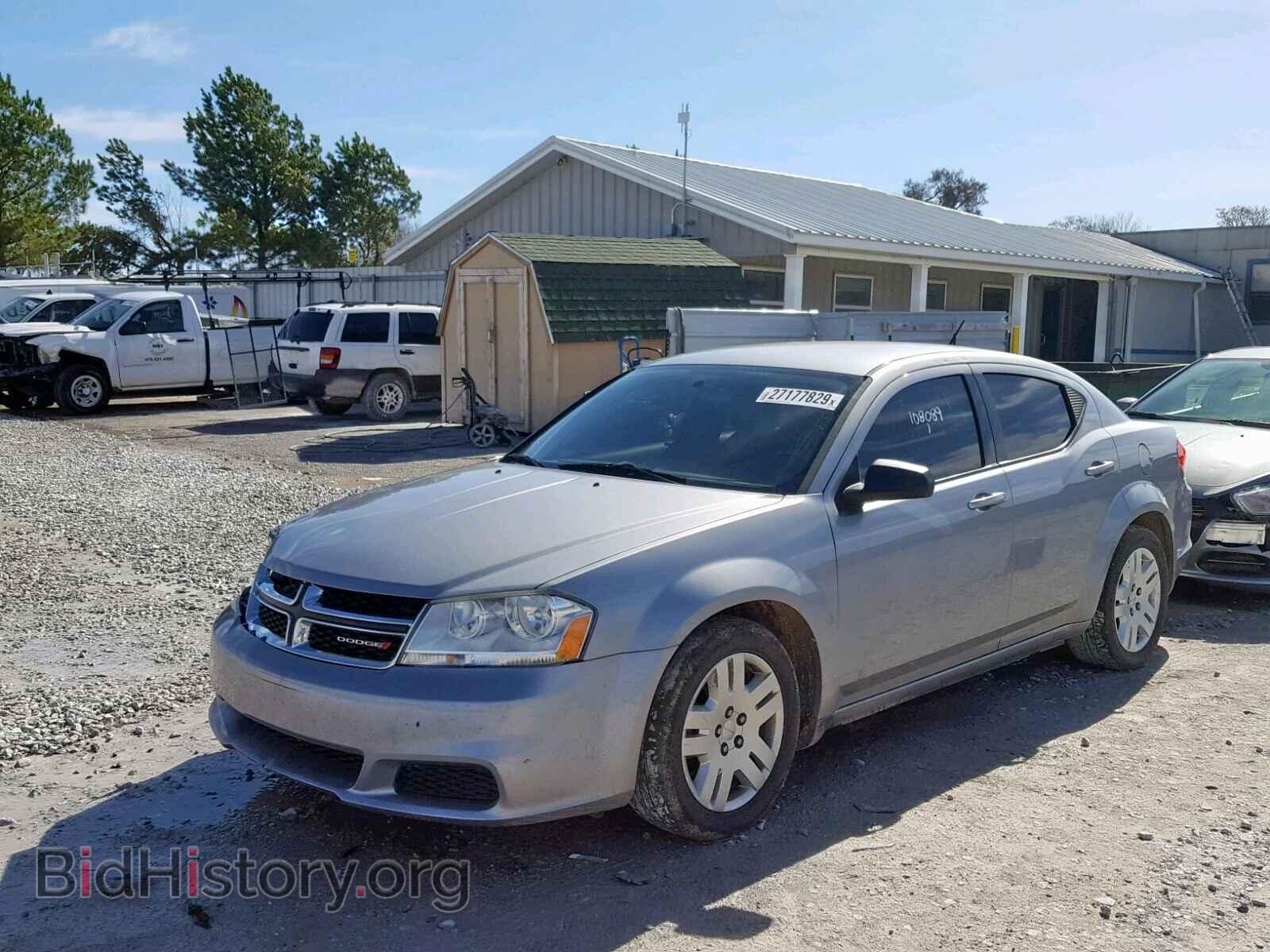2013 DODGE AVENGER - VIN: 1C3CDZAB8DN622932 - Фото 2