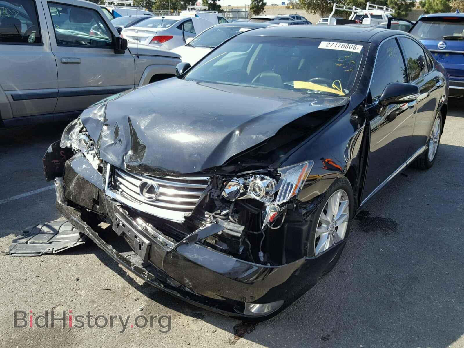 2011 LEXUS ES350 - VIN: JTHBK1EG4B2450660 - Фото 2