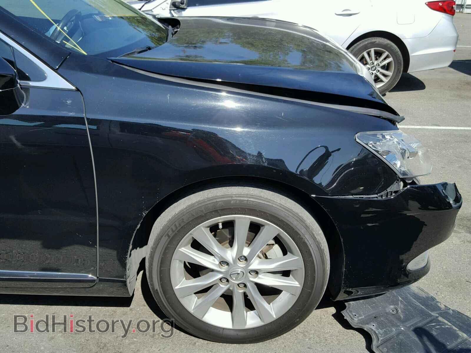 2011 LEXUS ES350 - VIN: JTHBK1EG4B2450660 - Фото 9