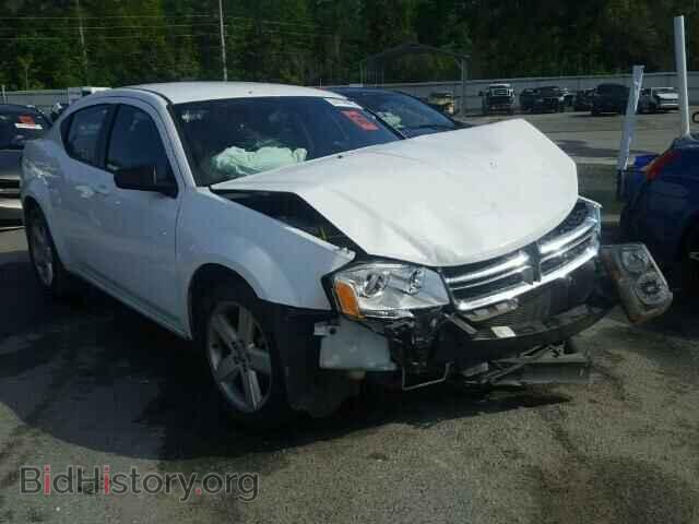 Фотография 1C3CDZAB3DN707306 - DODGE AVENGER 2013