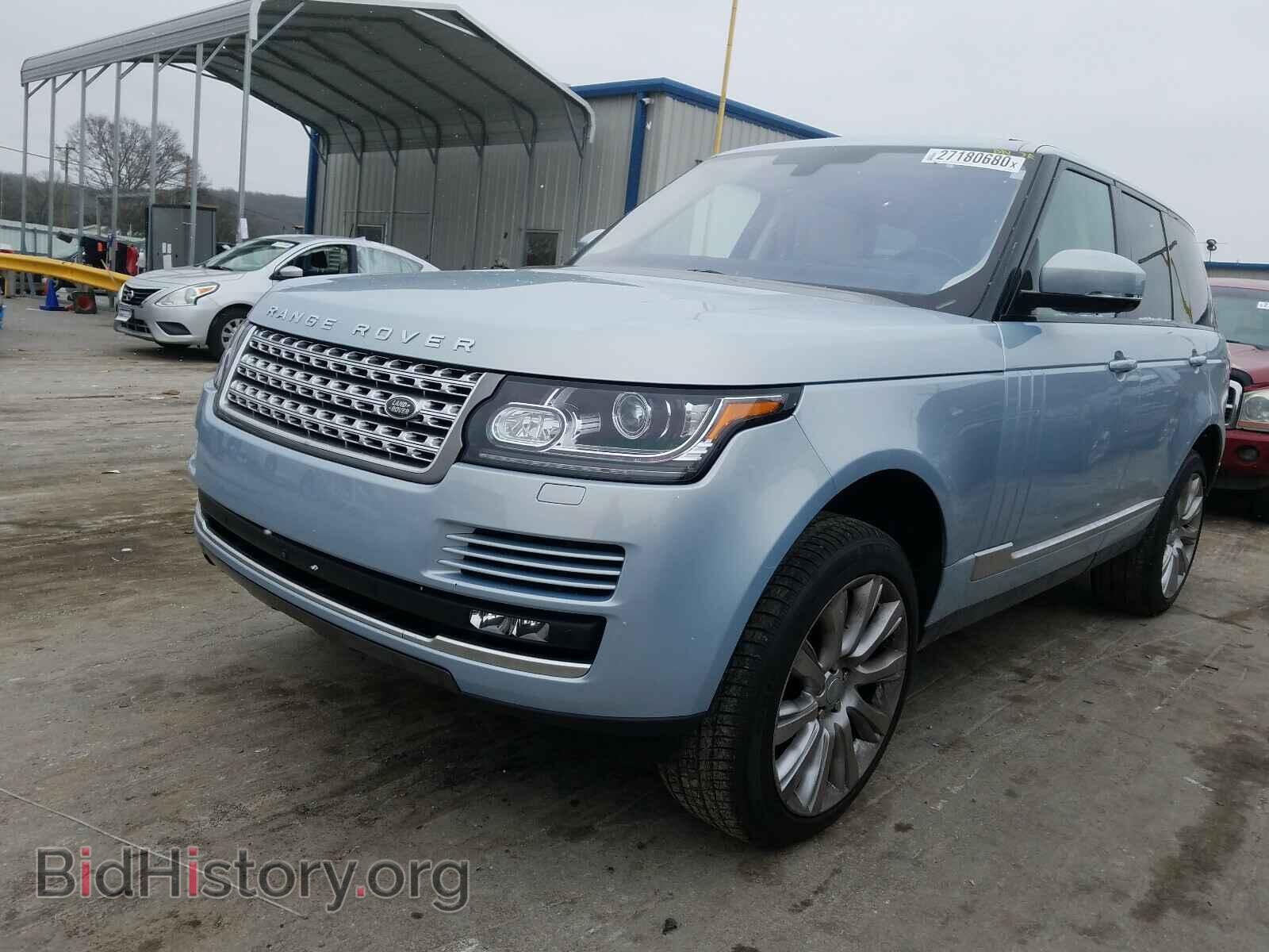 2016 LAND ROVER RANGEROVER - VIN: SALGS2EF1GA263015 - Фото 2