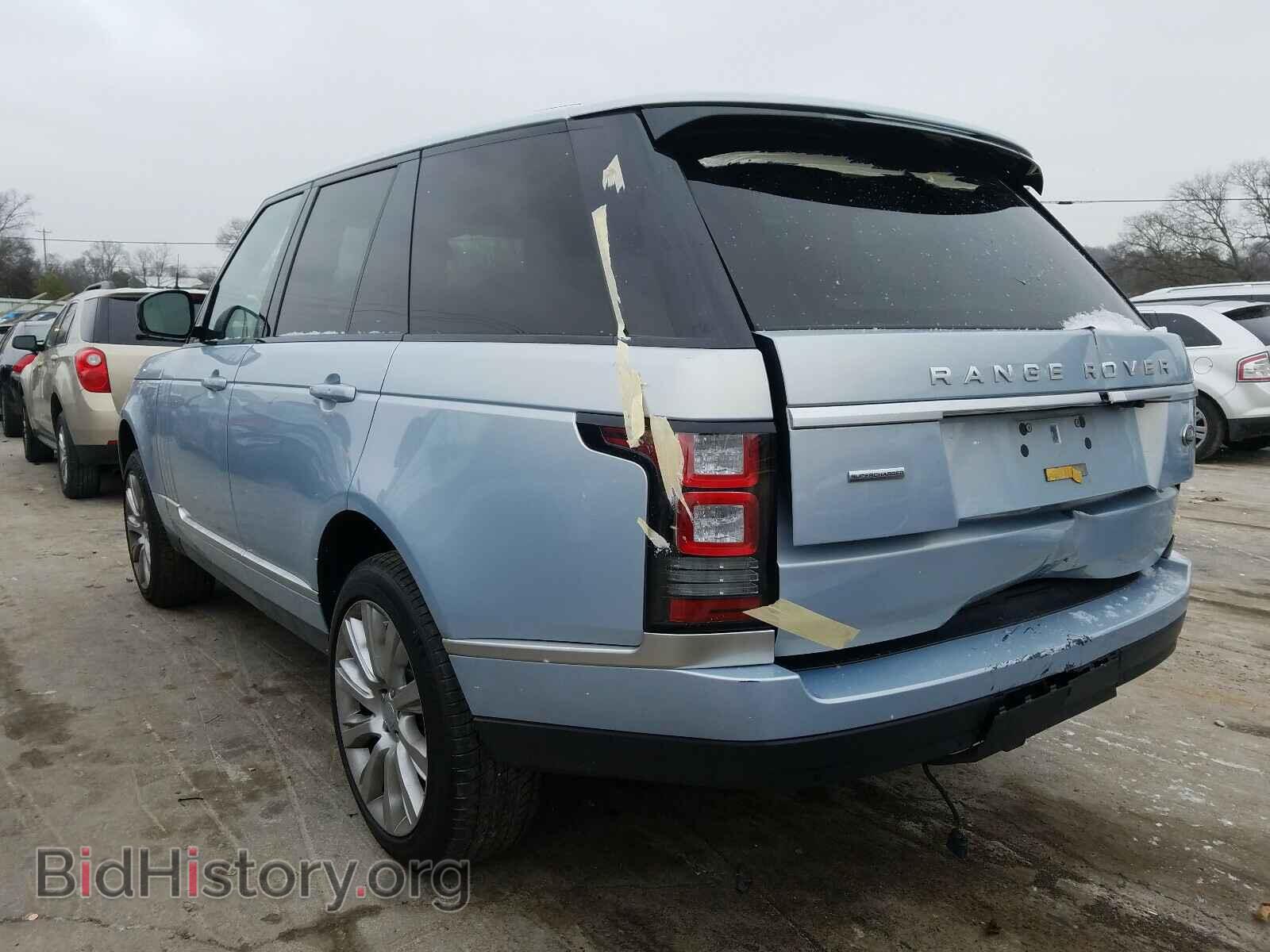 2016 LAND ROVER RANGEROVER - VIN: SALGS2EF1GA263015 - Фото 3