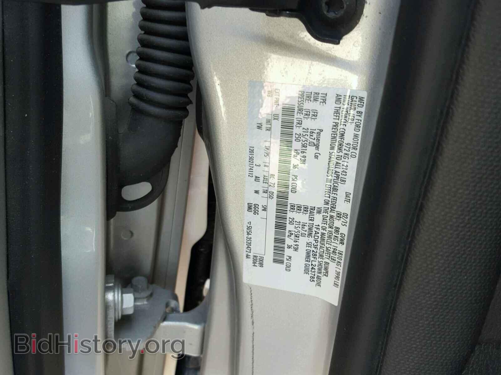 2015 FORD FOCUS - VIN: 1FADP3F28FL243785 - Photo 10