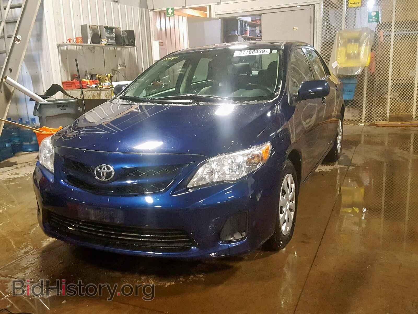 2011 TOYOTA COROLLA BA - VIN: 2T1BU4EE9BC672477 - Фото 2