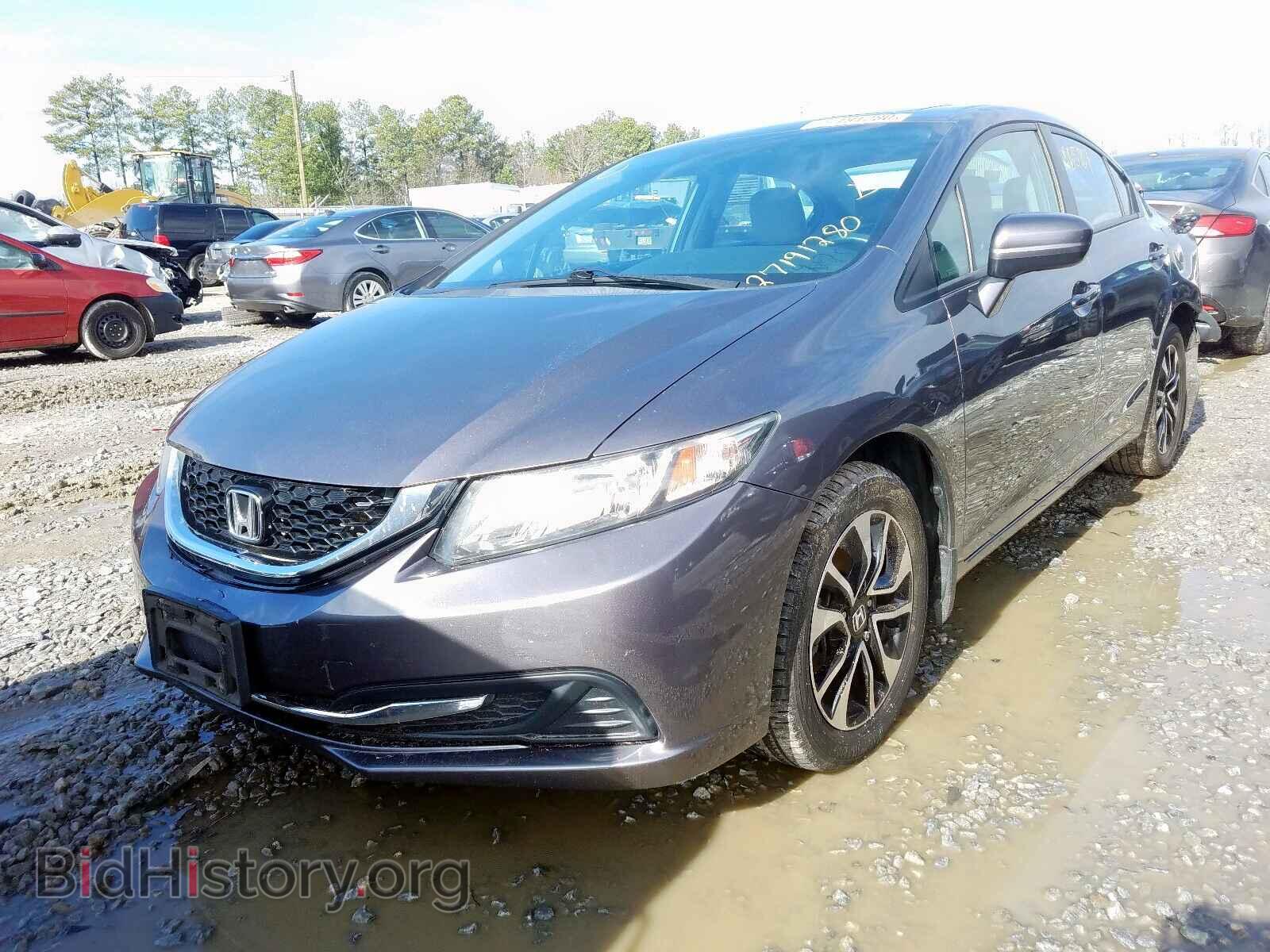 2014 HONDA CIVIC - VIN: 19XFB2F84EE028024 - Photo 2