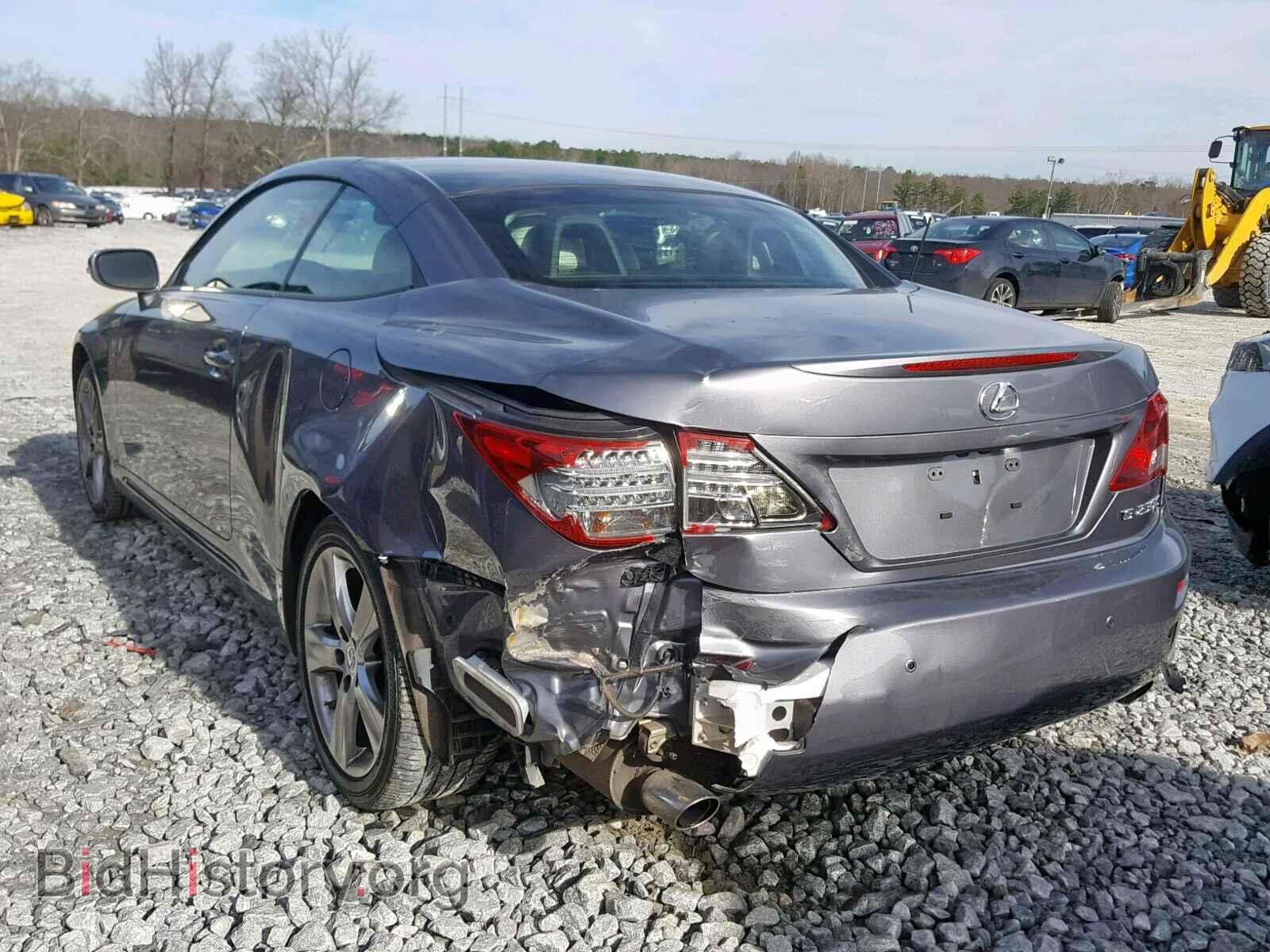 2012 LEXUS IS 250 - VIN: JTHFF2C26C2524603 - Фото 3