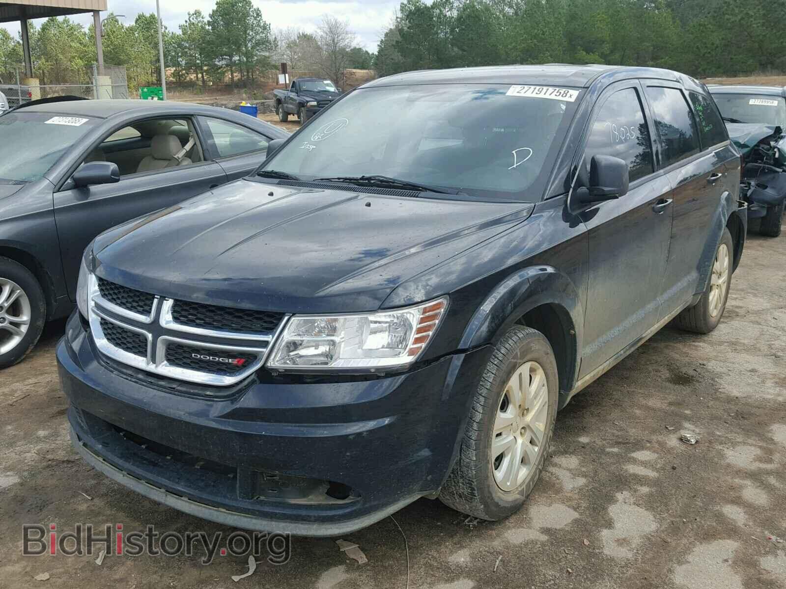 2014 DODGE JOURNEY - VIN: 3C4PDCAB6ET301452 - Фото 2