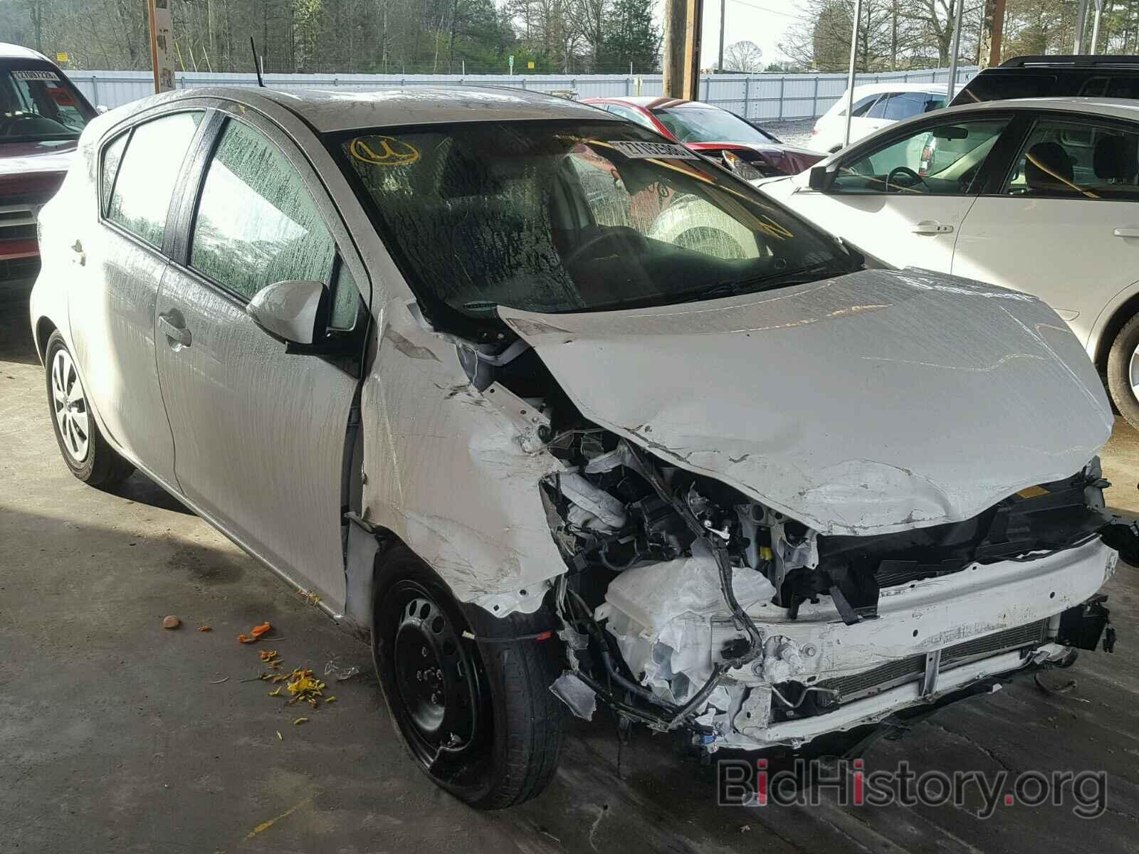 Photo JTDKDTB33C1527177 - TOYOTA PRIUS 2012