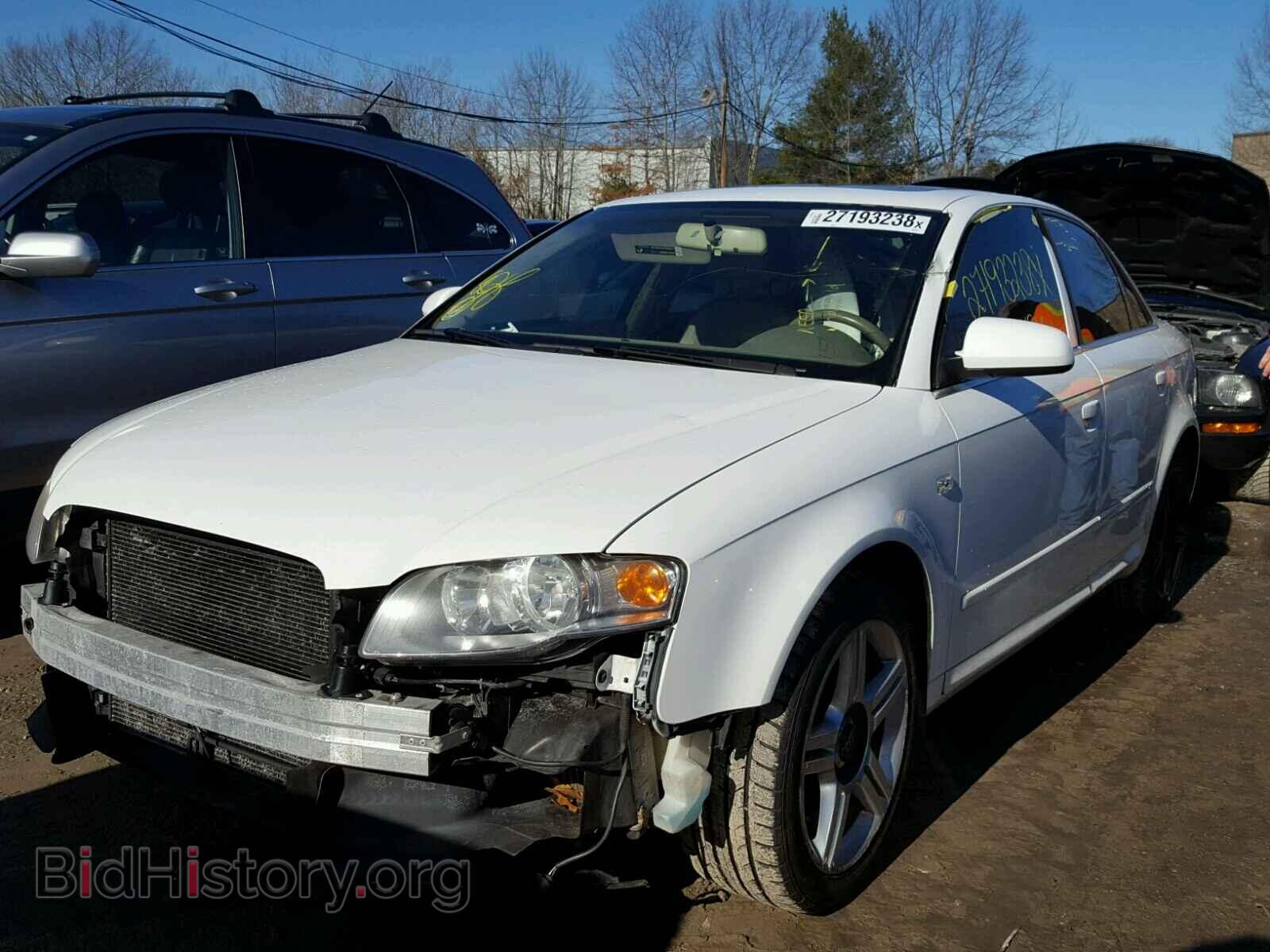 2008 AUDI A4 - VIN: WAUDF78E28A036106 - Фото 2