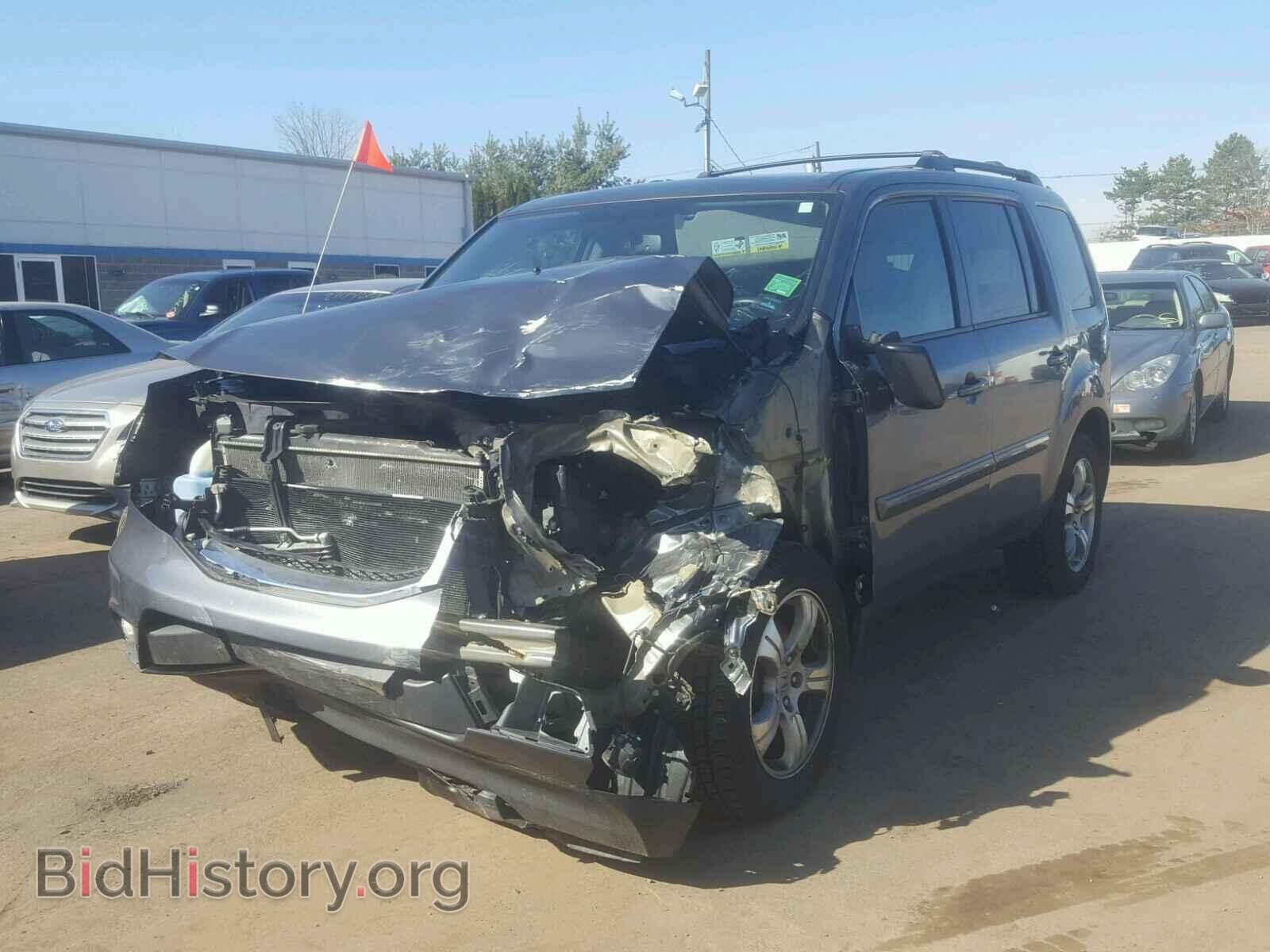 2013 HONDA PILOT - VIN: 5FNYF4H5XDB022703 - Фото 2