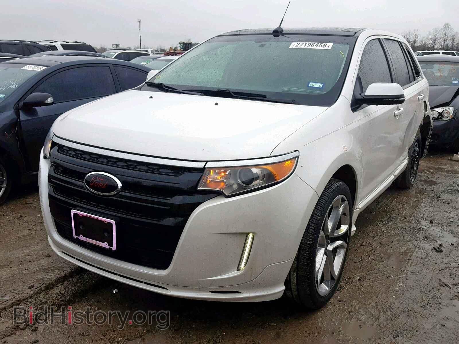2014 FORD EDGE - VIN: 2FMDK3AK8EBB17792 - Фото 2