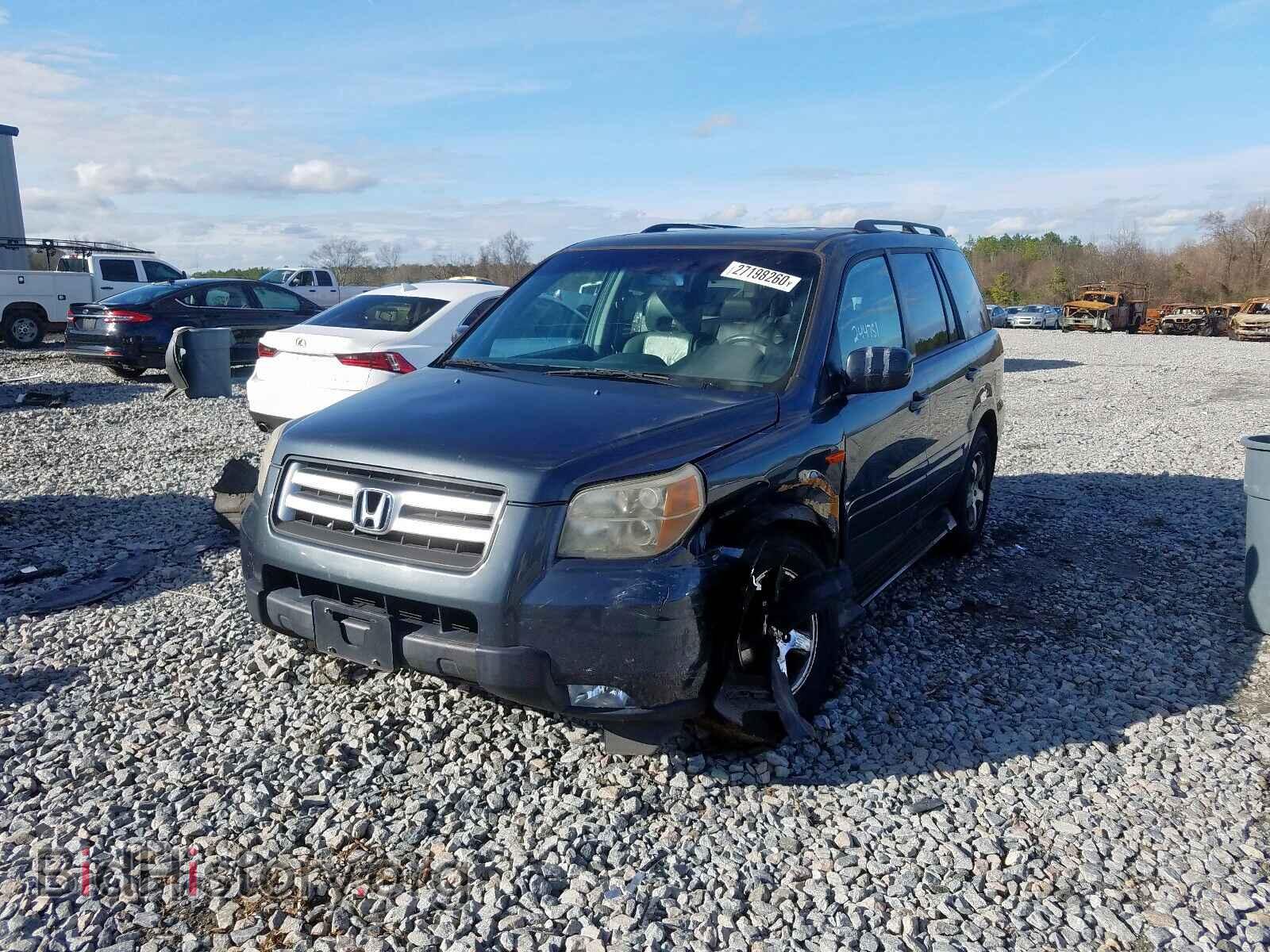 2006 HONDA PILOT - VIN: 5FNYF28706B034044 - Фото 2