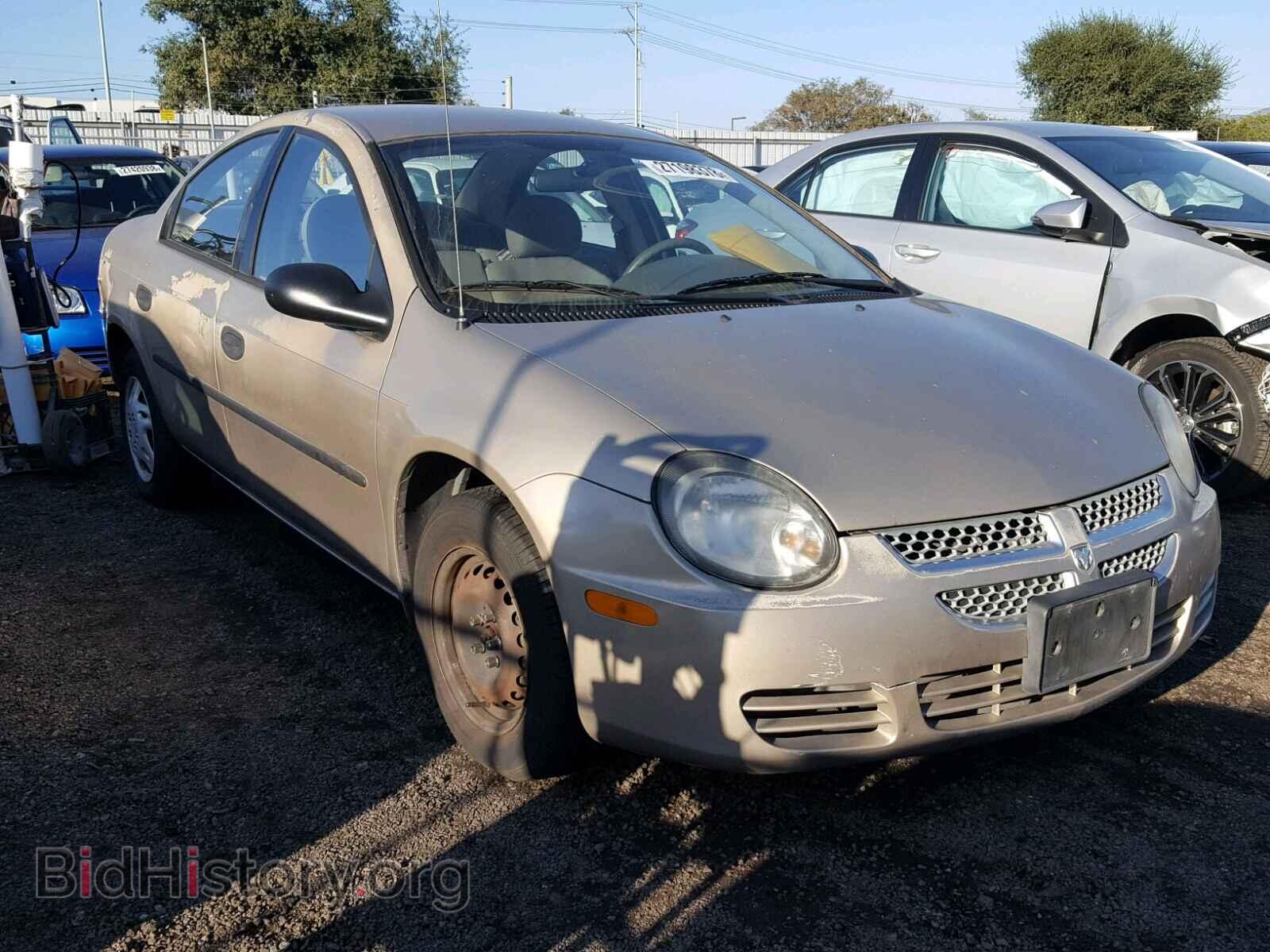 Фотография 1B3ES26C03D164540 - DODGE NEON 2003