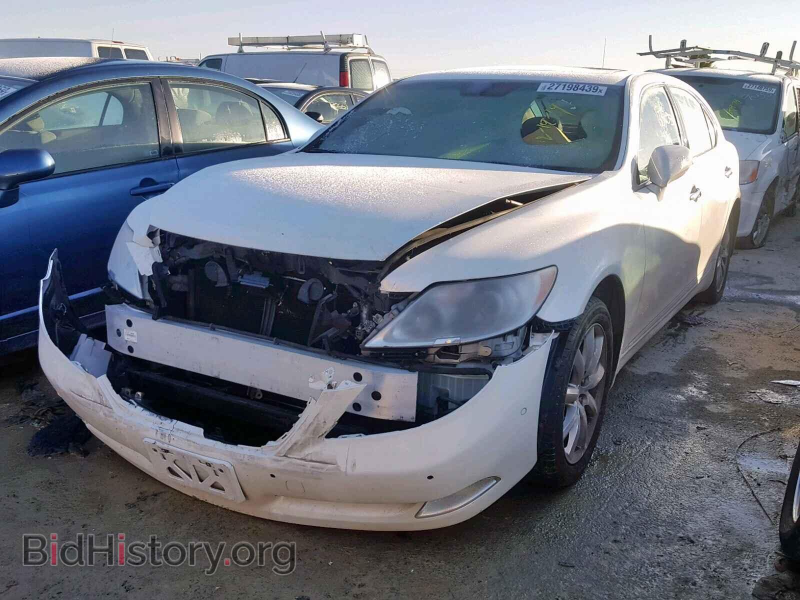 2009 LEXUS LS460 - VIN: JTHDL46F395000634 - Фото 2