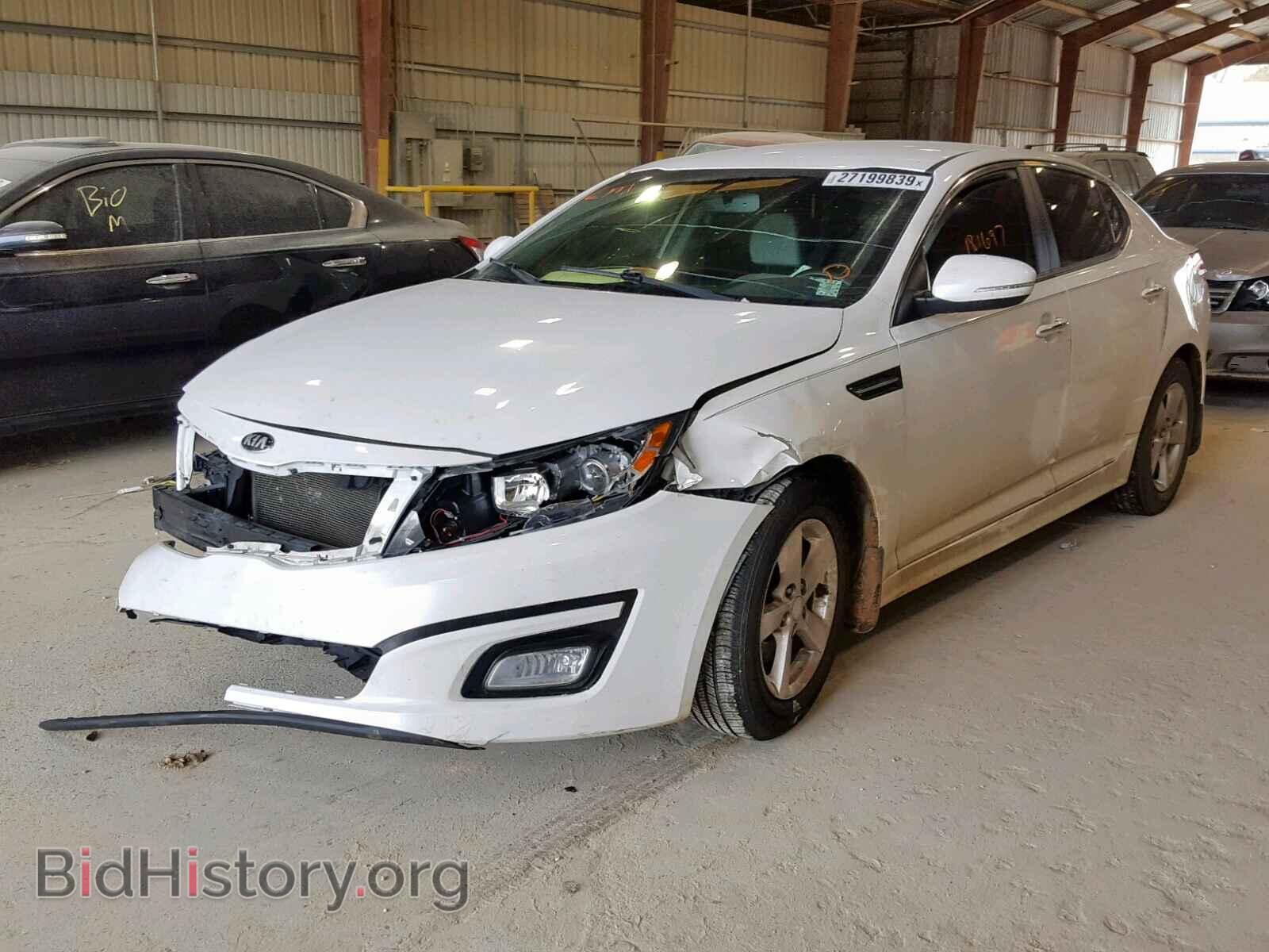 2014 KIA OPTIMA - VIN: KNAGM4A71E5452522 - Фото 2