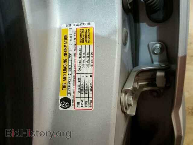 2010 GMC TERRAIN - VIN: 2CTFLCEW9A6337148 - Фото 10