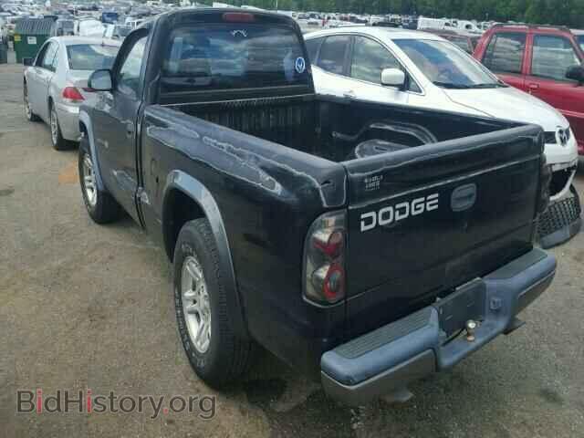 2002 DODGE DAKOTA - VIN: 1B7FL16X42S708593 - Фото 3