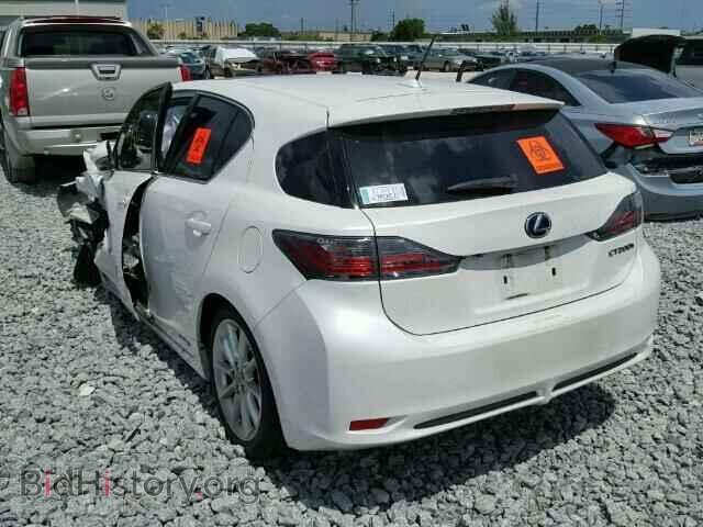 2011 LEXUS CT 200 - VIN: JTHKD5BH8B2046226 - Фото 3