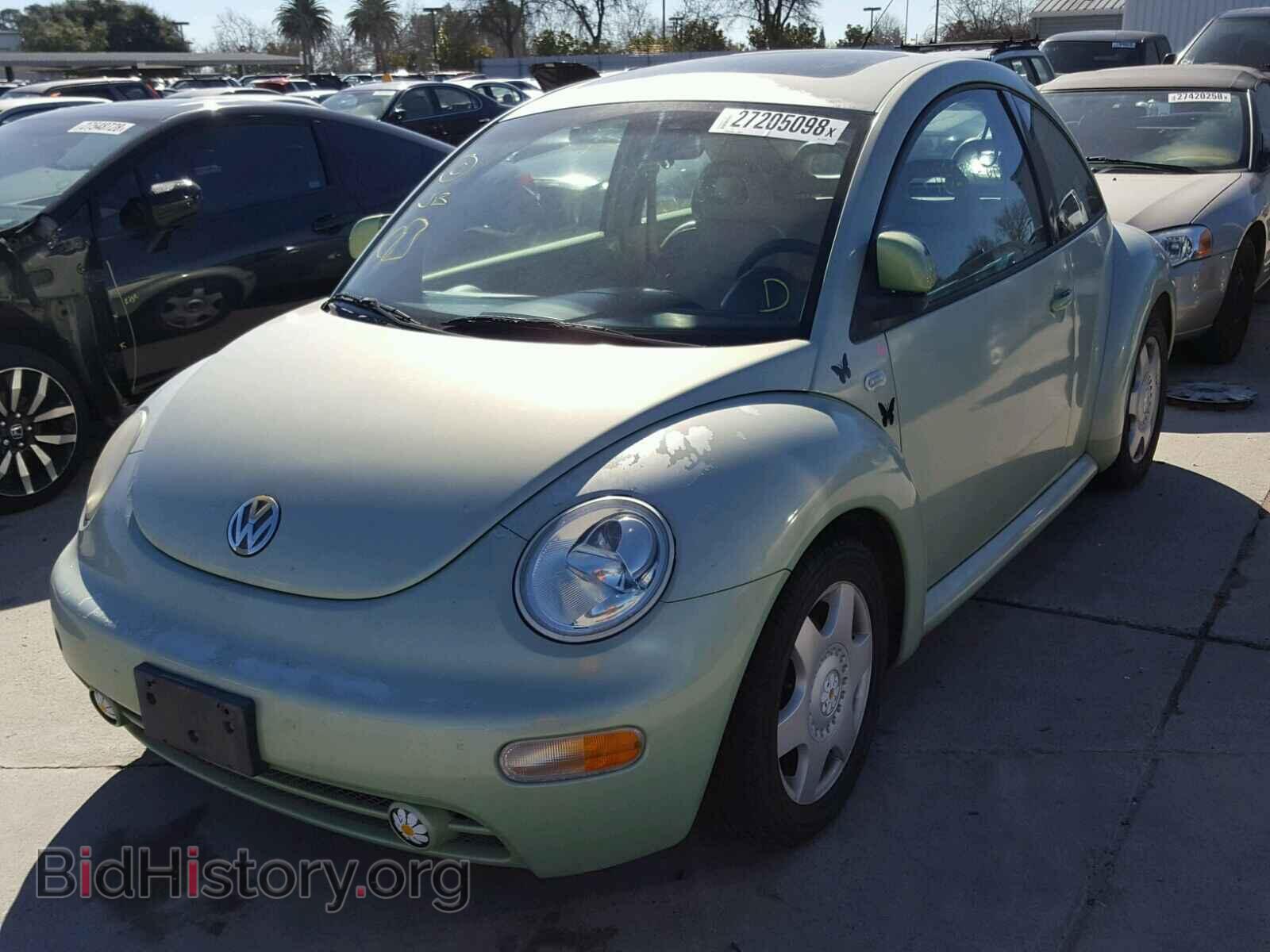 2000 VOLKSWAGEN BEETLE - VIN: 3VWCC21CXYM410741 - Фото 2