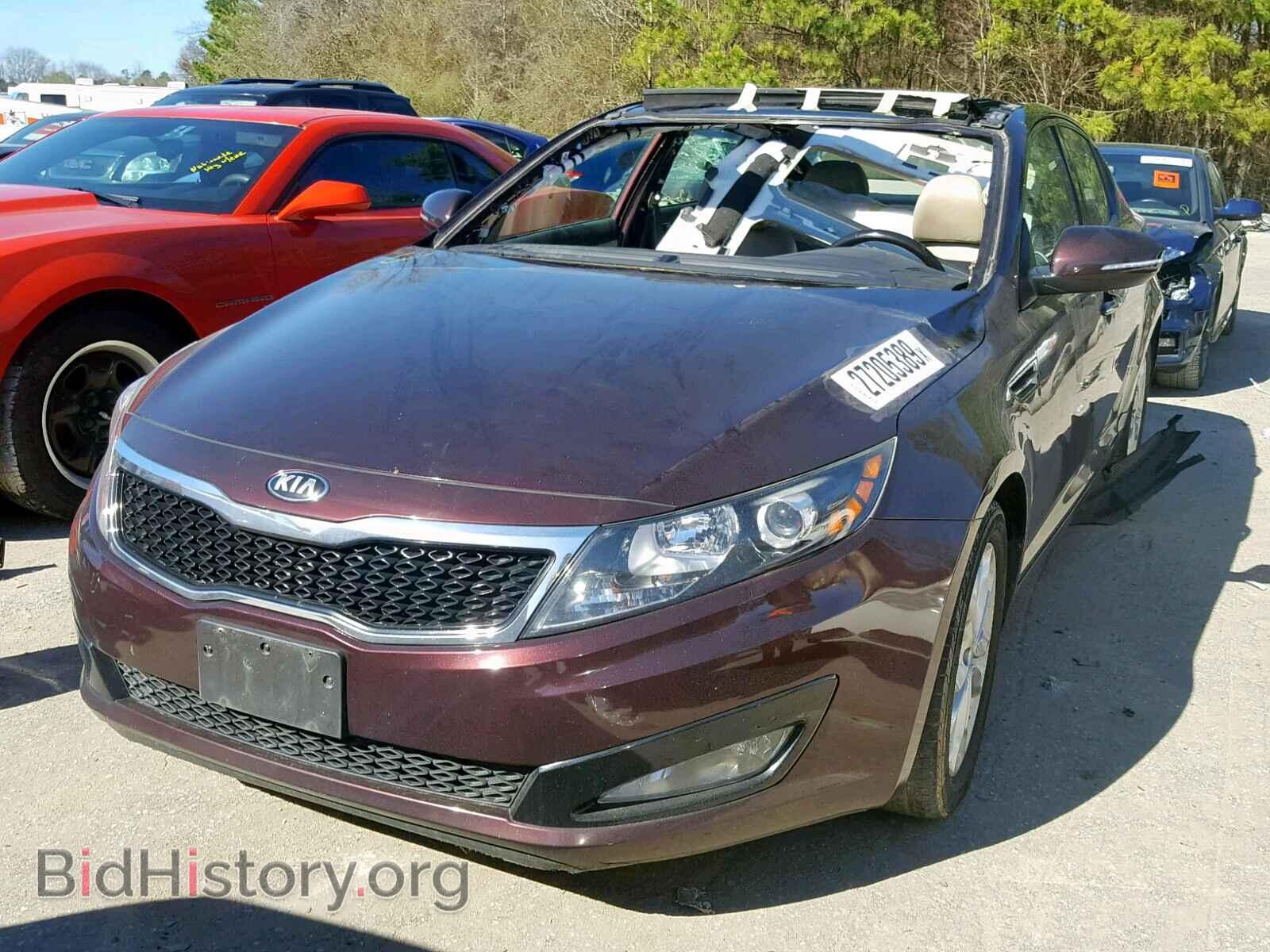 2013 KIA OPTIMA EX - VIN: 5XXGN4A75DG142092 - Фото 2