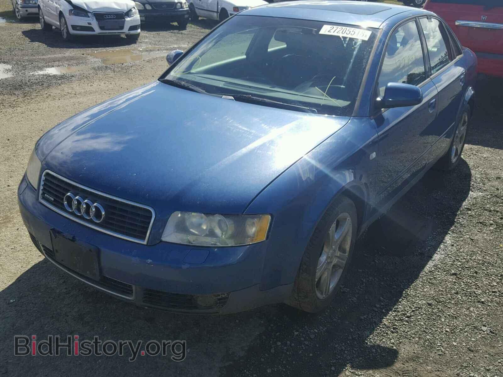 2002 AUDI A4 - VIN: WAULC68E82A201615 - Фото 2