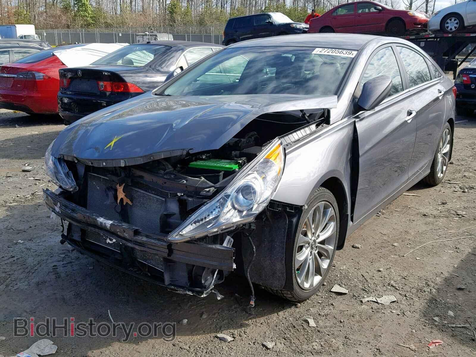 2012 HYUNDAI SONATA - VIN: 5NPEC4AC6CH345277 - Фото 2