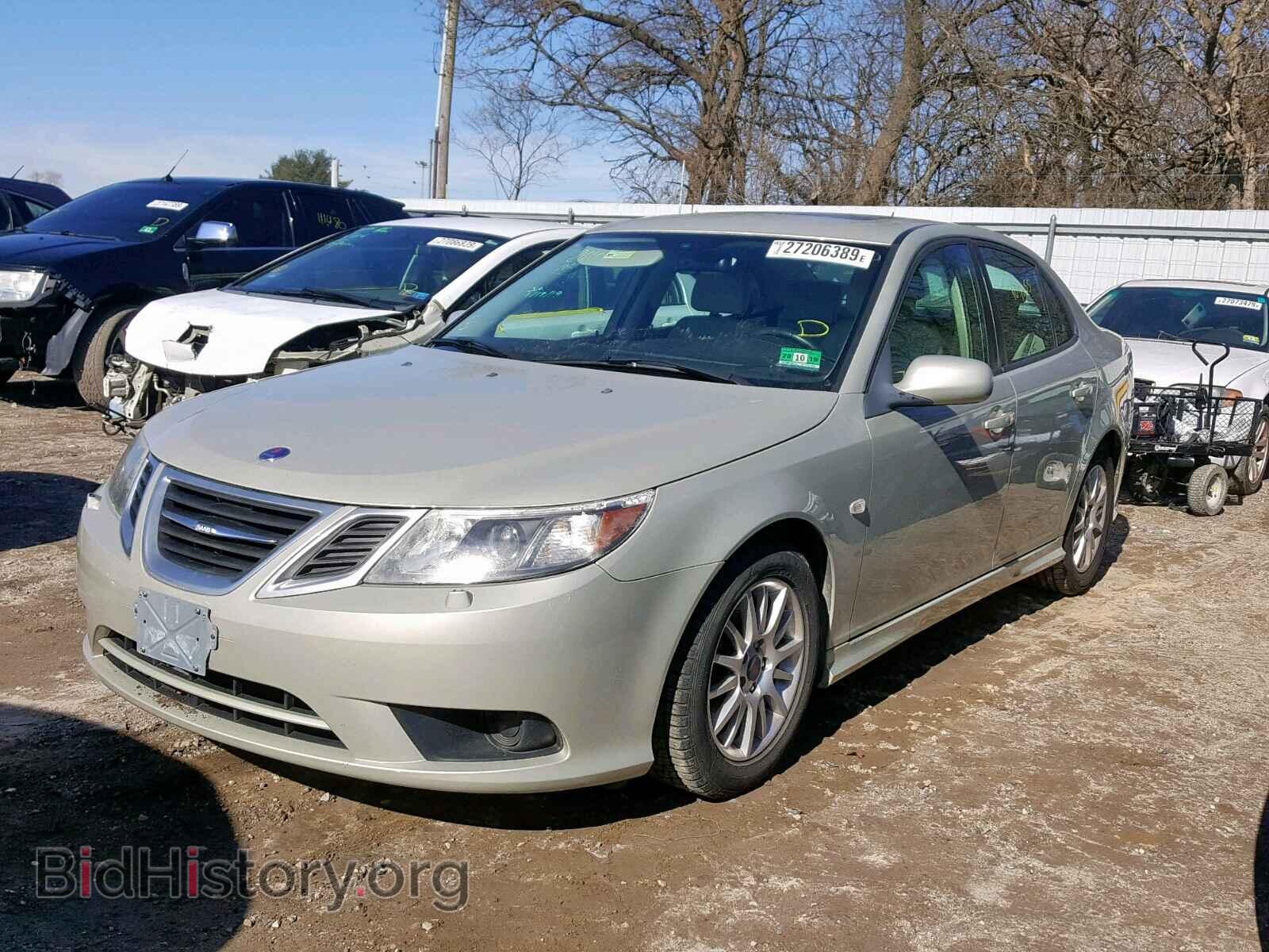 2008 SAAB 9 3 - VIN: YS3FB49YX81124277 - Фото 2