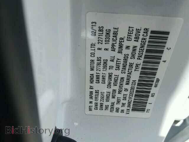 2014 ACURA RLX - VIN: JH4KC1F32EC001324 - Фото 9