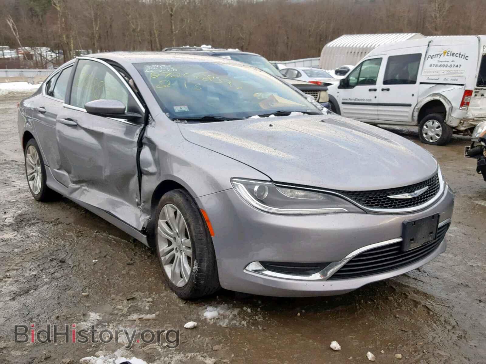 Фотография 1C3CCCAB8GN109863 - CHRYSLER 200 2016