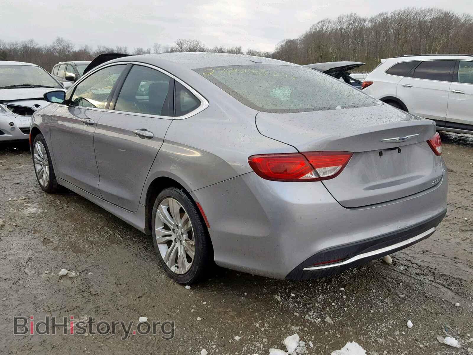 2016 CHRYSLER 200 - VIN: 1C3CCCAB8GN109863 - Фото 3