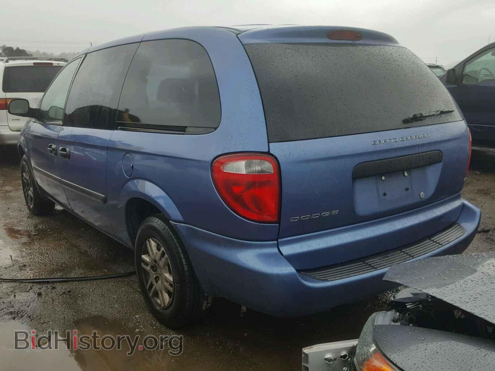 2007 DODGE CARAVAN - VIN: 1D4GP24R57B216104 - Фото 3
