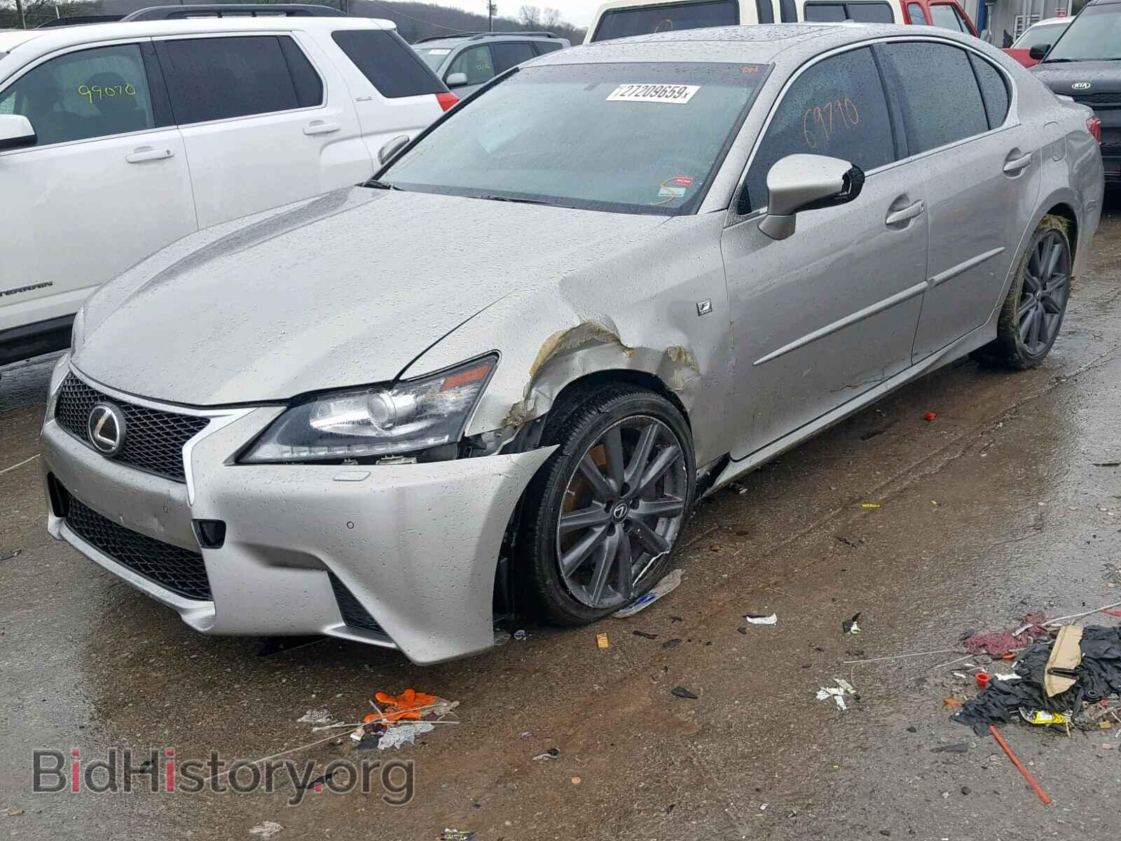 2015 LEXUS GS350 - VIN: JTHCE1BL9FA002584 - Фото 2