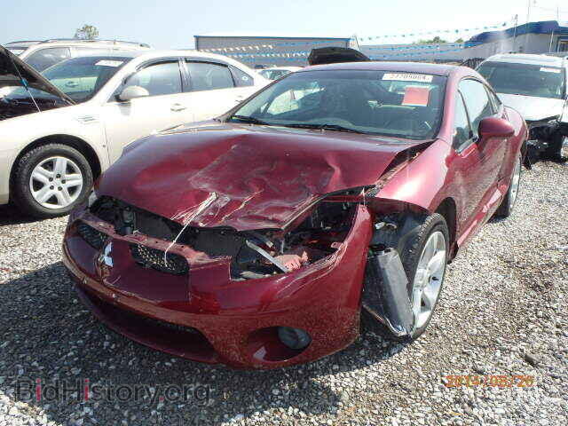 2007 MITSUBISHI ECLIPSE - VIN: 4A3AK24F57E042845 - Фото 2