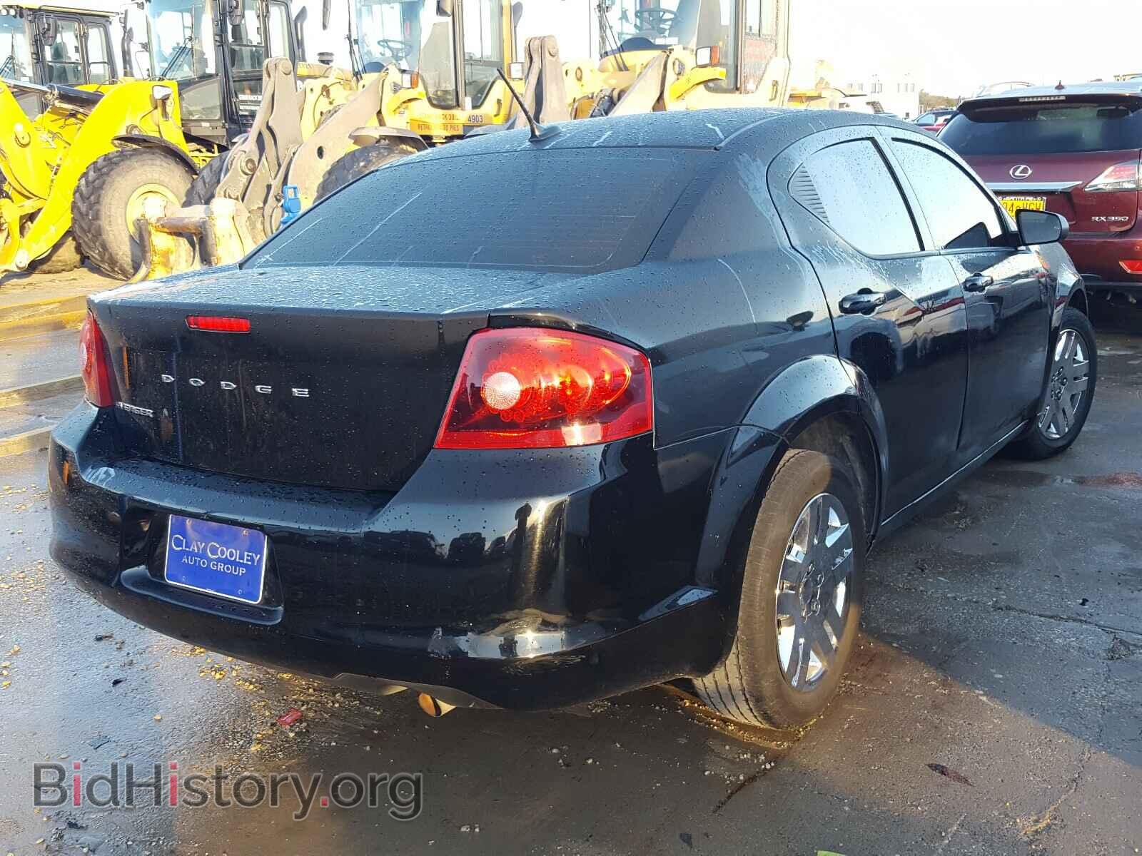2012 DODGE AVENGER - VIN: 1C3CDZAB8CN186047 - Фото 4