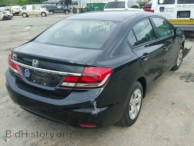 2013 HONDA CIVIC - VIN: 19XFB2F54DE034474 - Фото 4